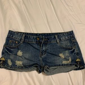 Blue shorts size xxl